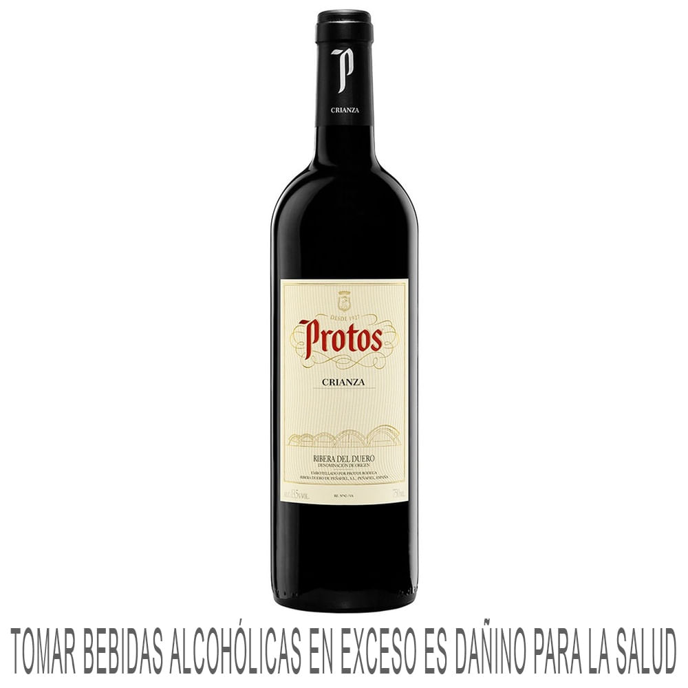 Vino Tinto PROTOS Crianza Botella 750ml