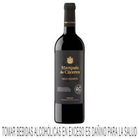 Vino Tinto MARQUÉS DE CÁCERES Gran reserva Botella 750Ml