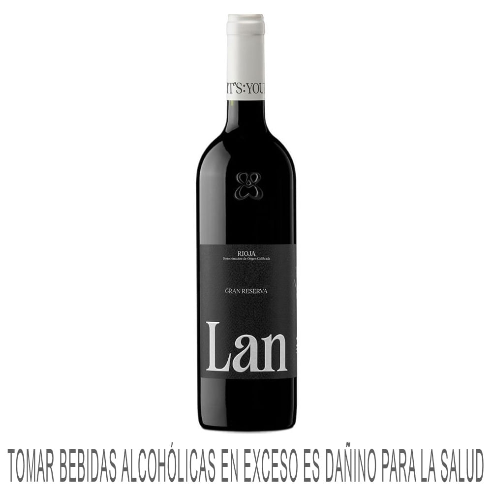 Vino Tinto LAN Rioja Gran Reserva Botella 750ml