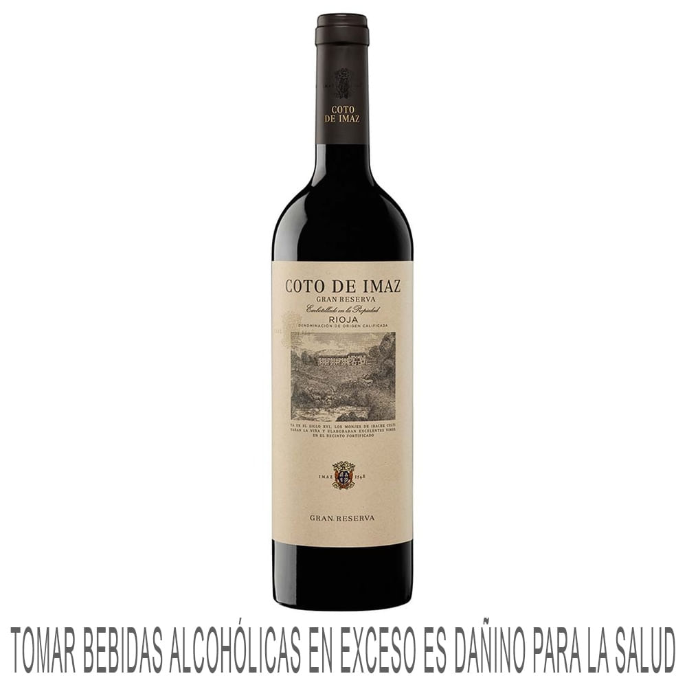 Vino Tinto COTO de Imaz Gran Reserva Botella 750ml
