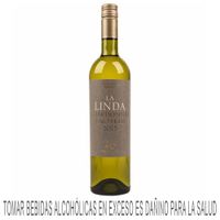 Vino Blanco LA LINDA Chardonnay Botella 750ml