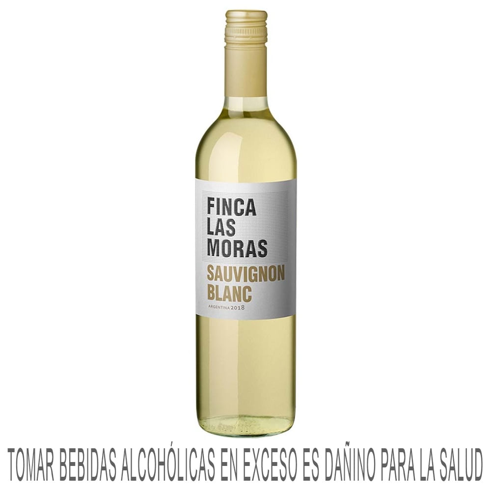 Vino Blanco FINCA LAS MORAS Sauvignon Blanc Botella 750ml