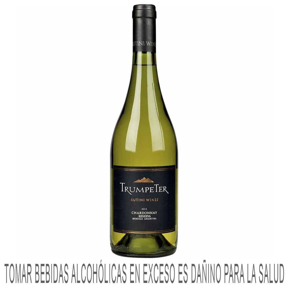Vino Blanco TRUMPETER Clásico Chardonnay Botella 750ml