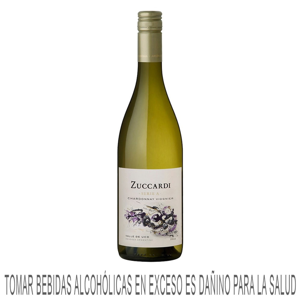 Vino Blanco ZUCCARDI Serie A Chardonnay Viognier Botella 750ml