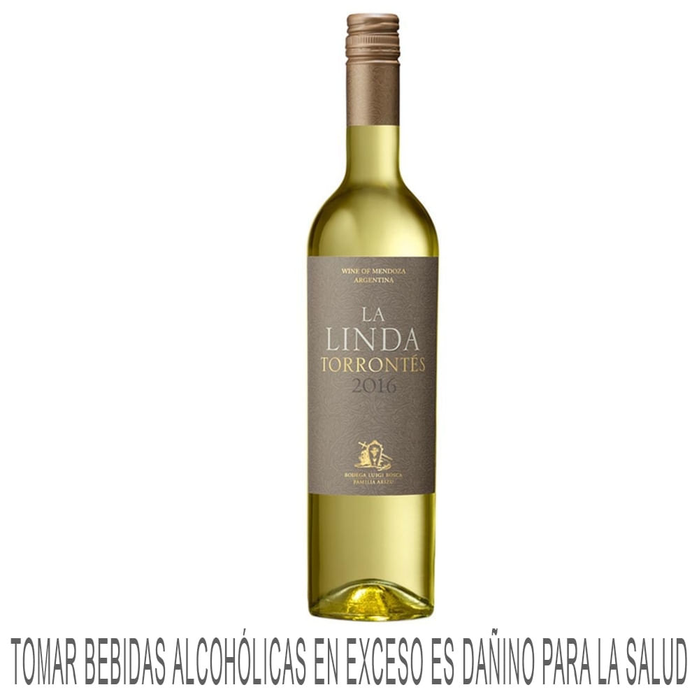 Vino Blanco LA LINDA Torrontés Botella 750ml