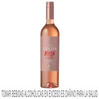 Vino Rosé LA LINDA Malbec Botella 750ml