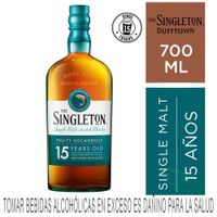 Whisky SINGLETON Single Malt 15 Años Botella 700ml
