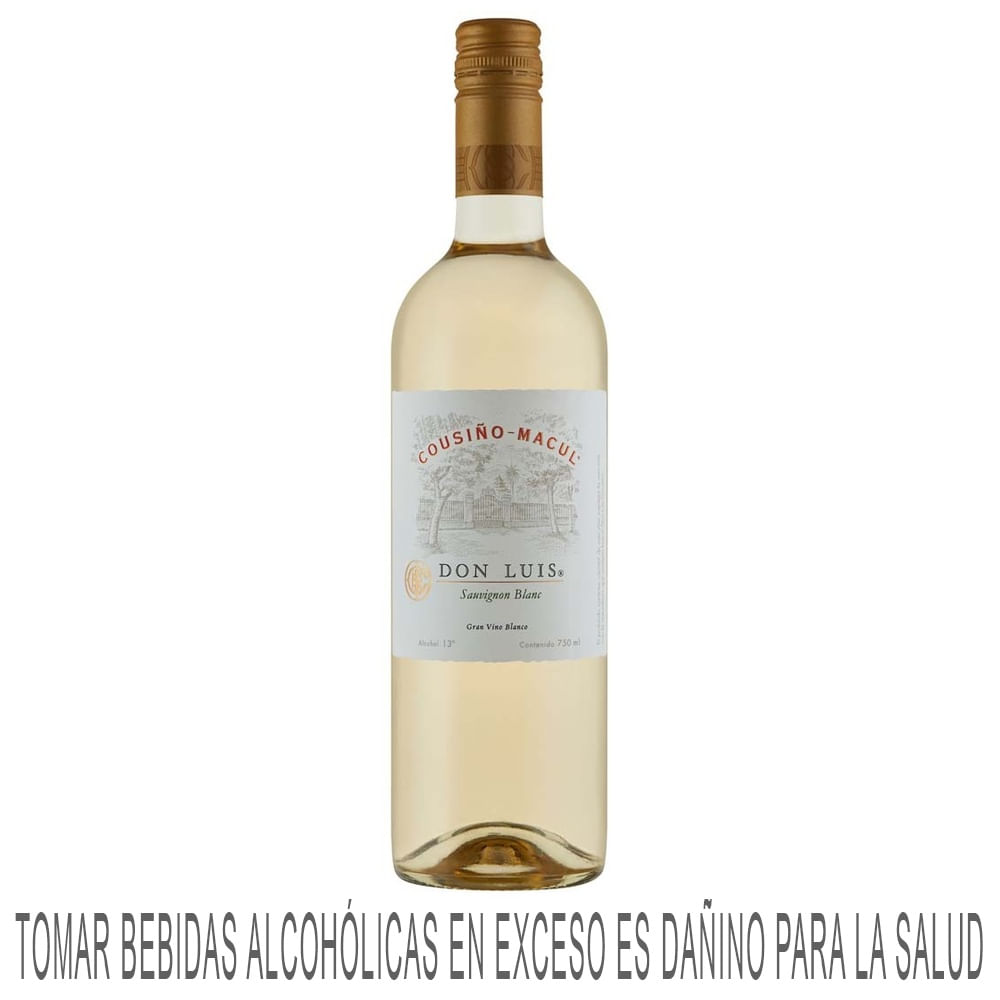 Vino Blanco COUSIÑO MACUL Don Luis Sauvignon Blanc Botella 750ml