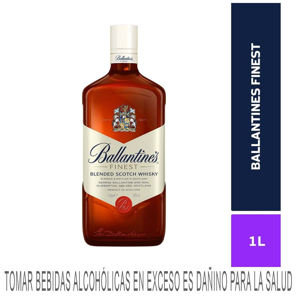 Whisky BALLANTINE'S Finest Botella 1L