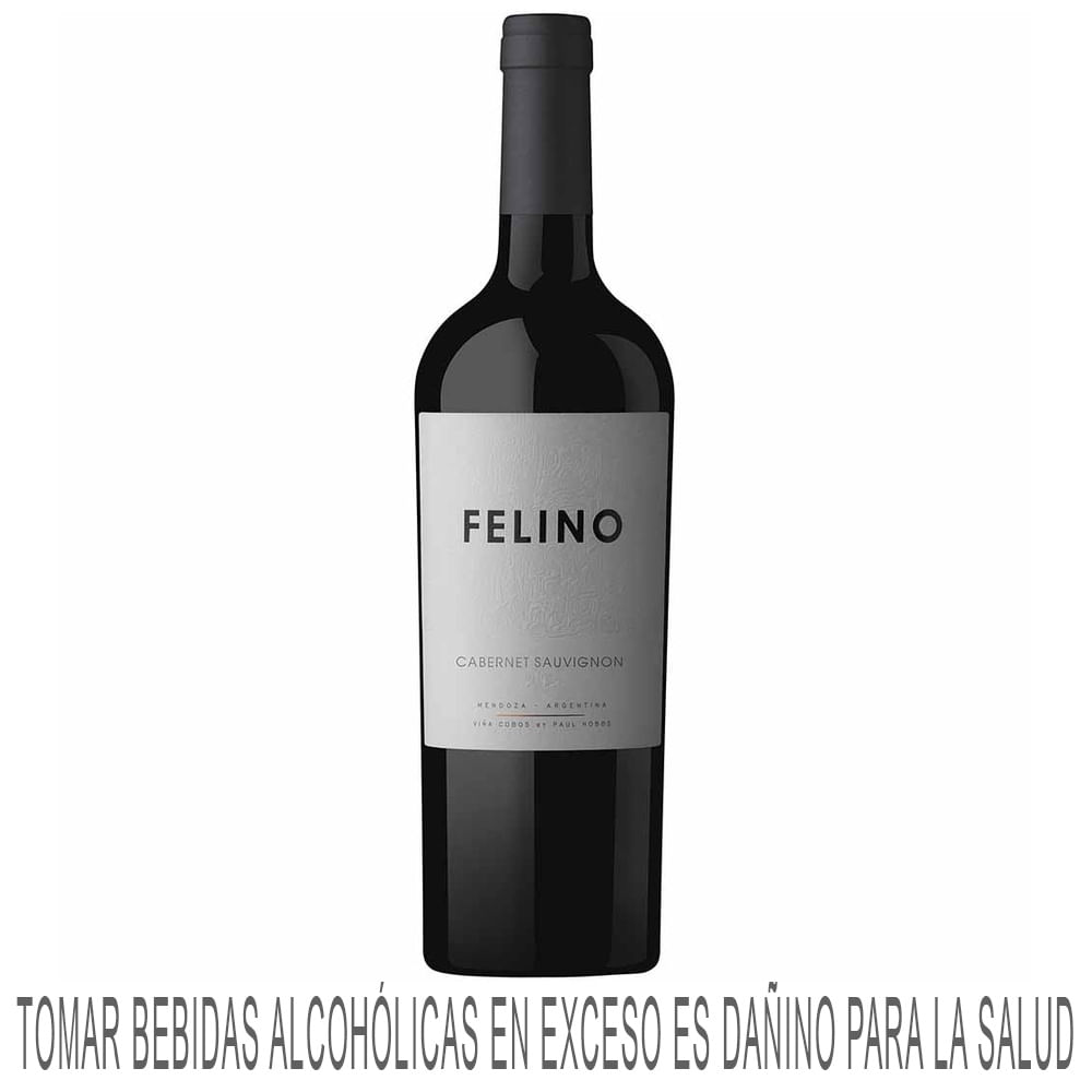 Vino Tinto VIÑA COBOS Felino Cabernet Sauvignon Botella 750ml