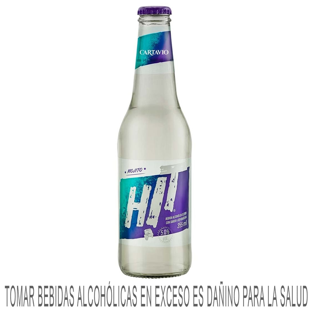 Ready To Drink (RTD) CARTAVIO HIT Mojito Botella 355ml
