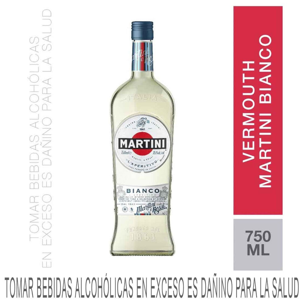 Vermouth MARTINI Bianco Botella 750ml