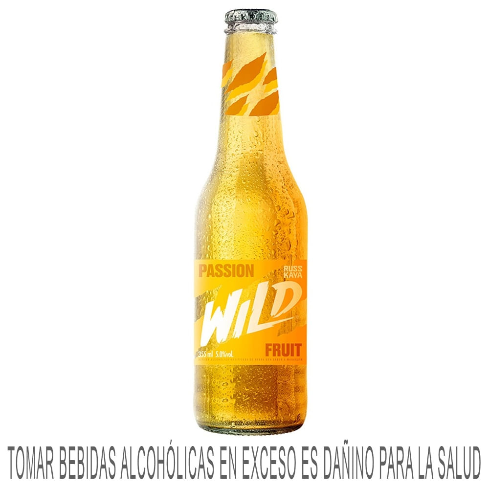 Ready To Drink (RTD) RUSSKAYA WILD Passion Fruit Botella 355ml