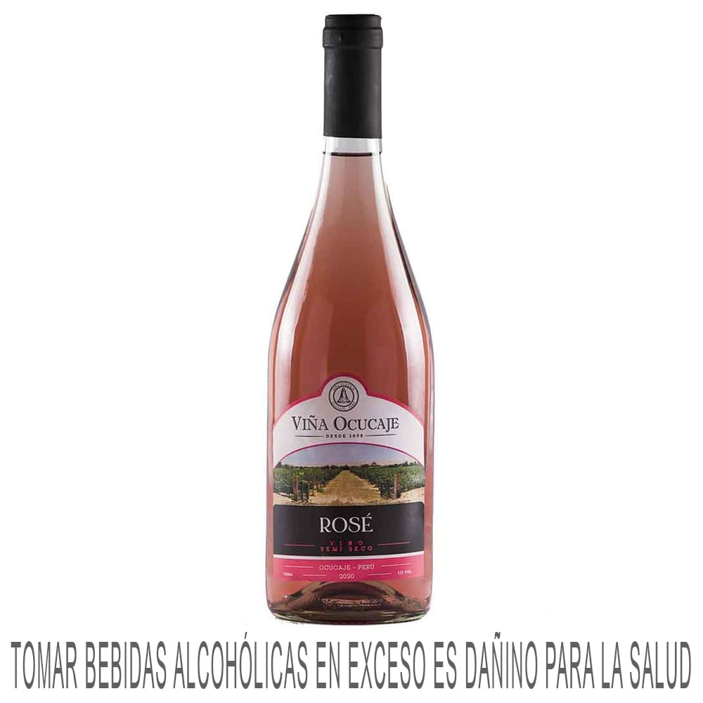 Vino Rosé OCUCAJE Rosé Semi Seco Botella 750ml