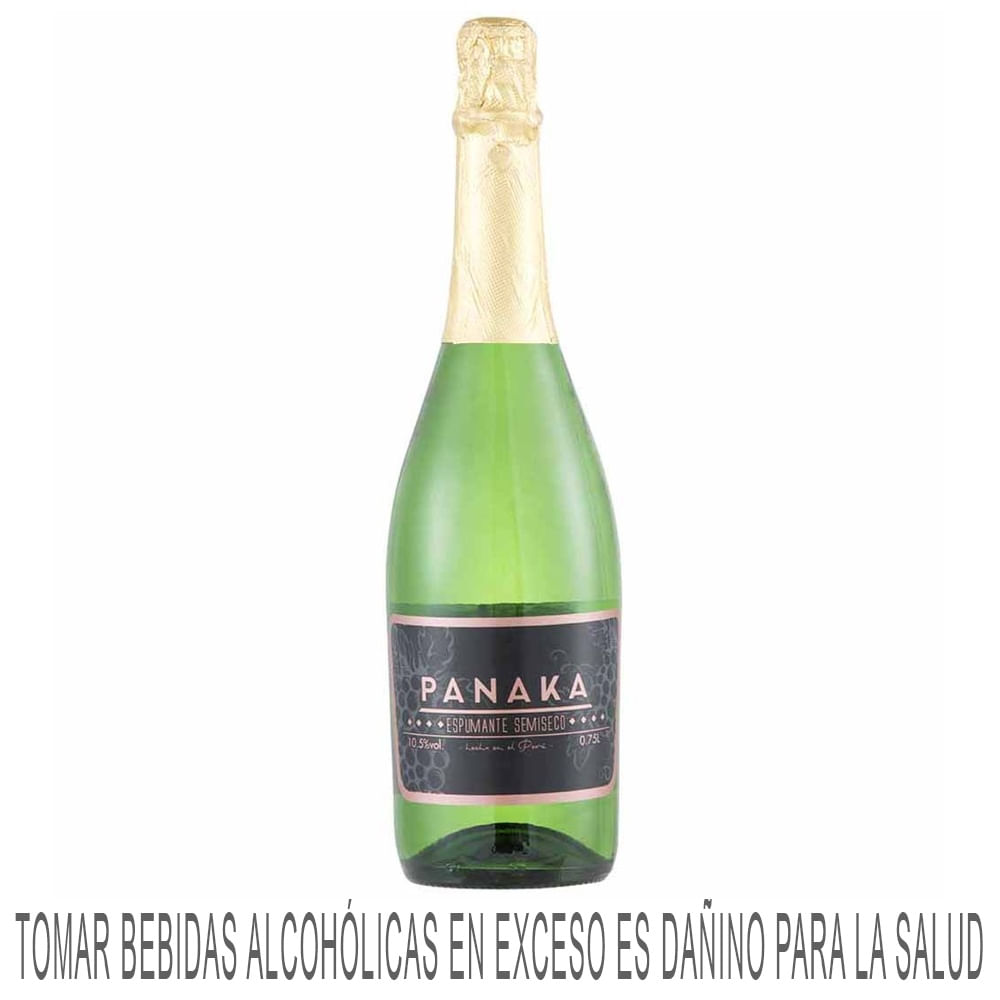 Espumante PANAKA Semi Seco Botella 750ml