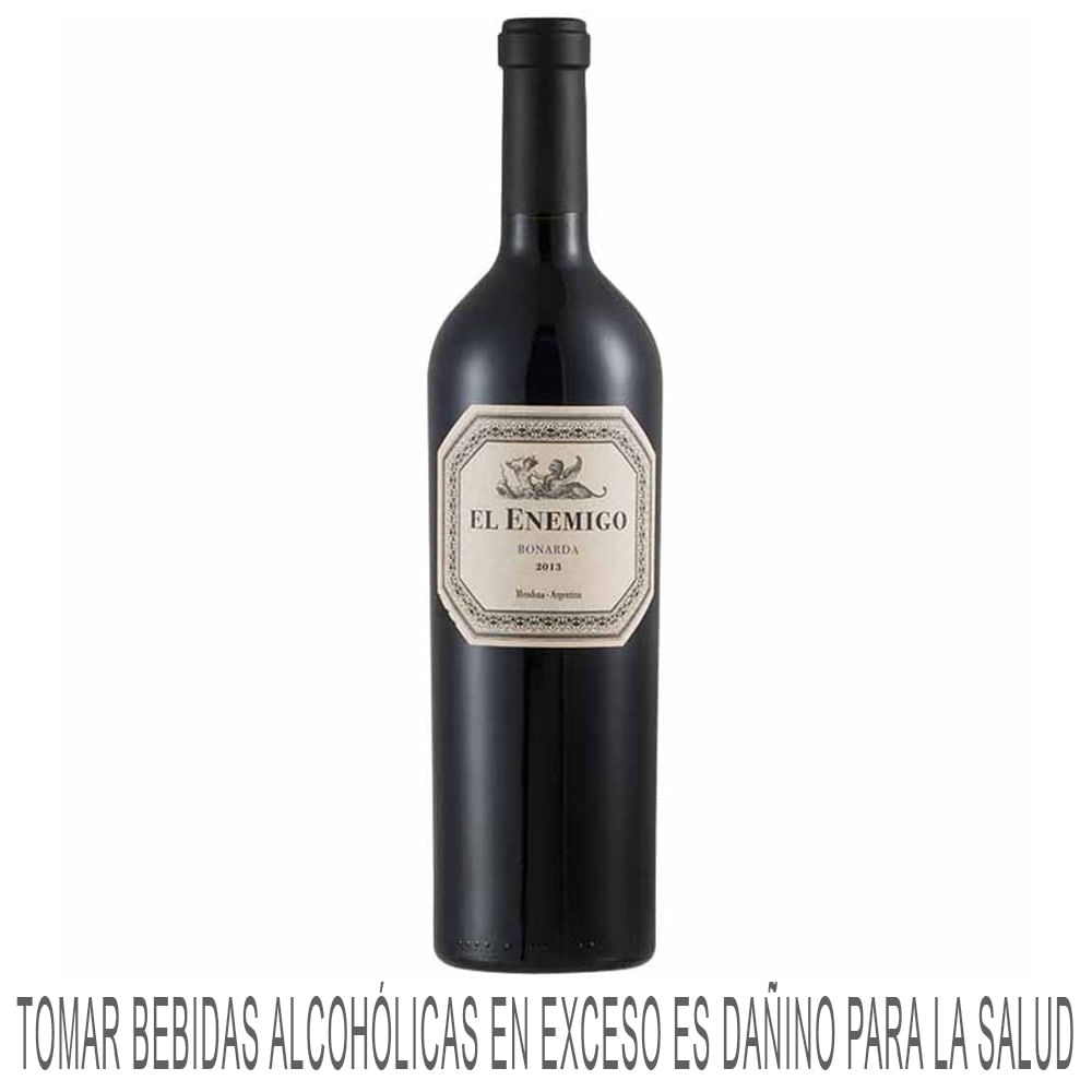 Vino Tinto EL ENEMIGO Bonarda Botella 750ml