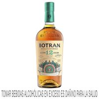 Ron BOTRAN Añejo 12 Solera Botella 750ml
