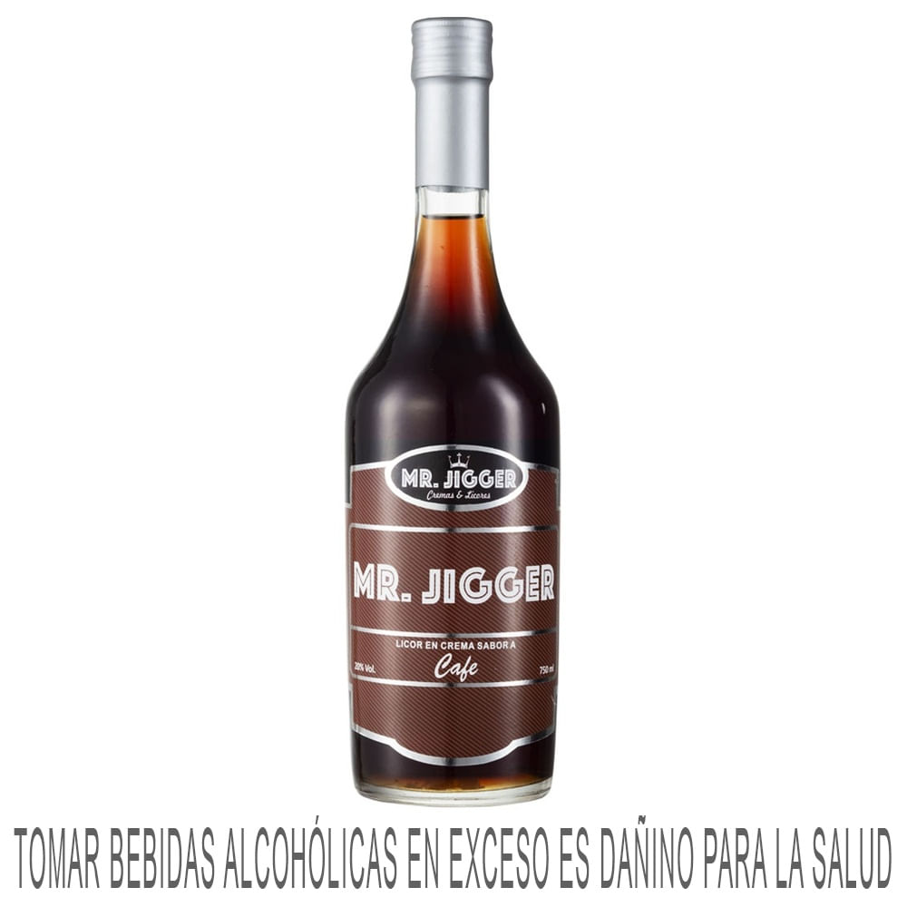Licor de Café MR JIGGER Botella 750ml