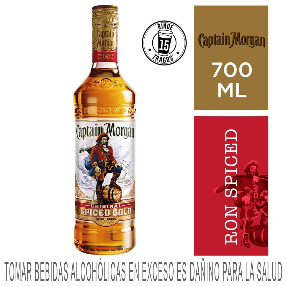 Ron CAPTAIN MORGAN Botella 700ml