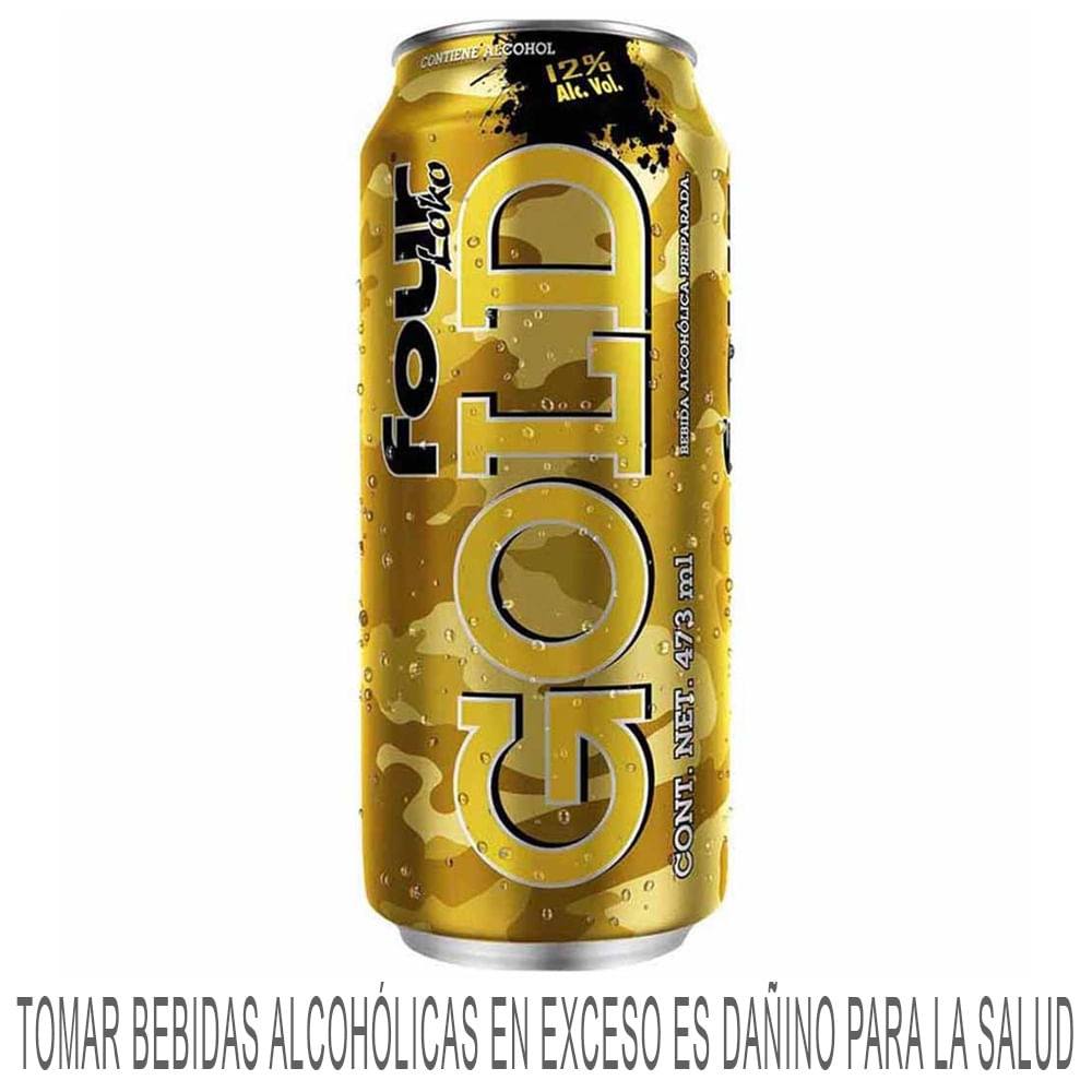 Ready To Drink (RTD) FOURLOKO Gold Lata 473ml