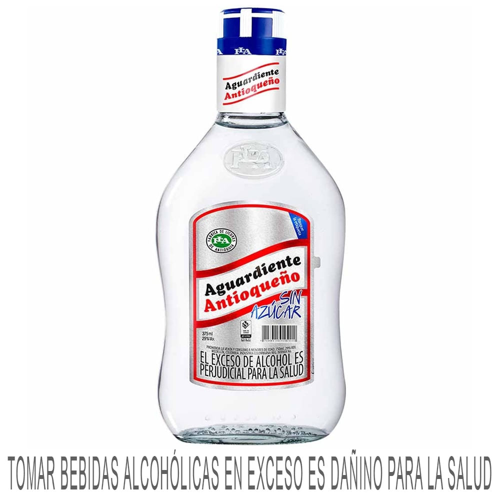 Aguardiante ANTIOQUEÑO Sin Azúcar Botella 750ml