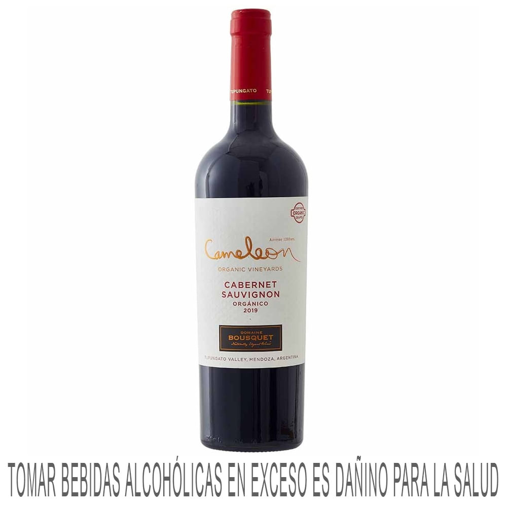 Vino Tinto CAMELEON Cabernet Sauvignon Botella 750ml