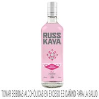Vodka RUSSKAYA Pink Botella 750ml