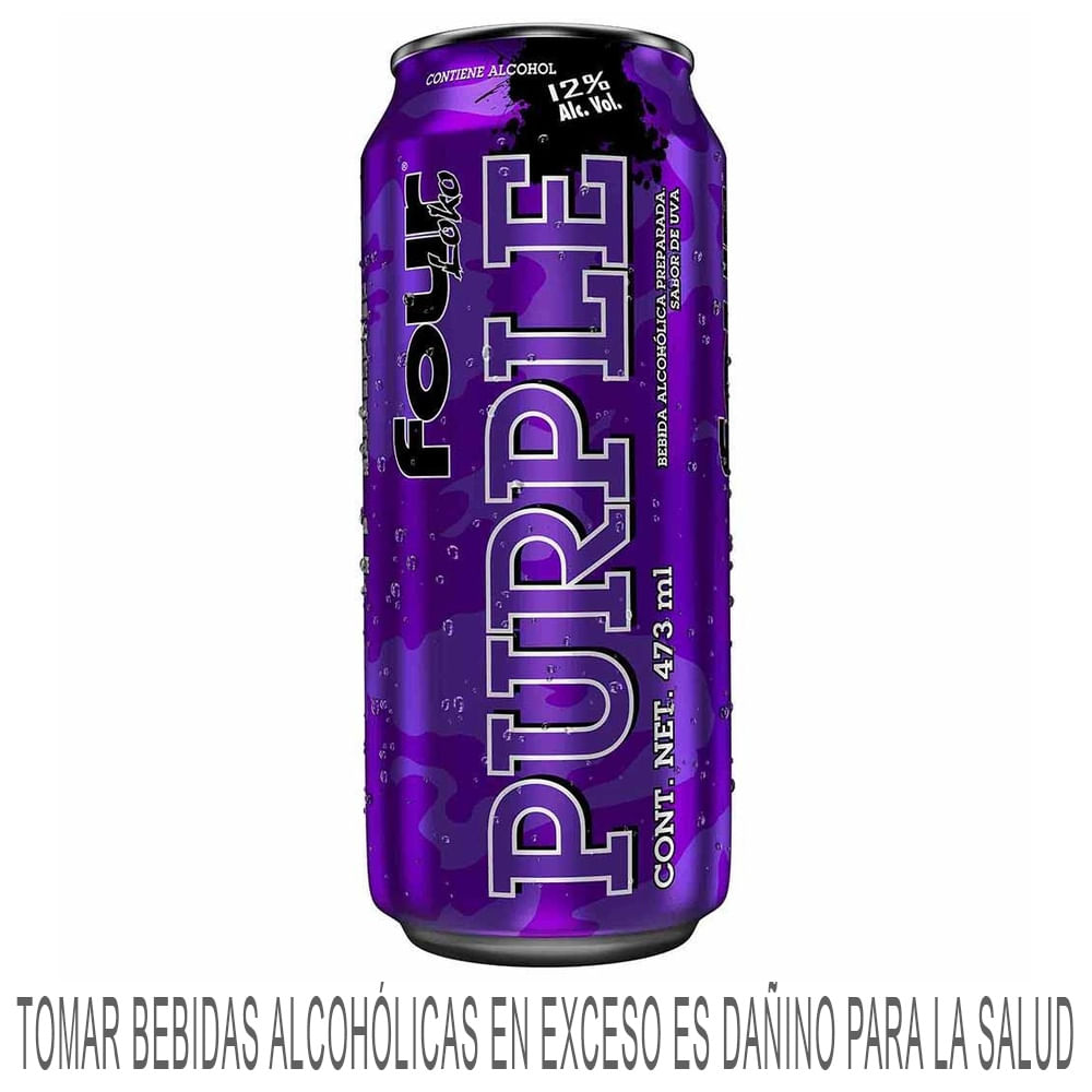 Ready To Drink (RTD) FOURLOKO Purple Lata 473ml