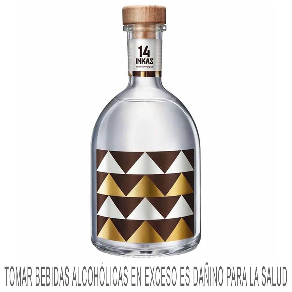 Vodka 14 INKAS Botella 750ml