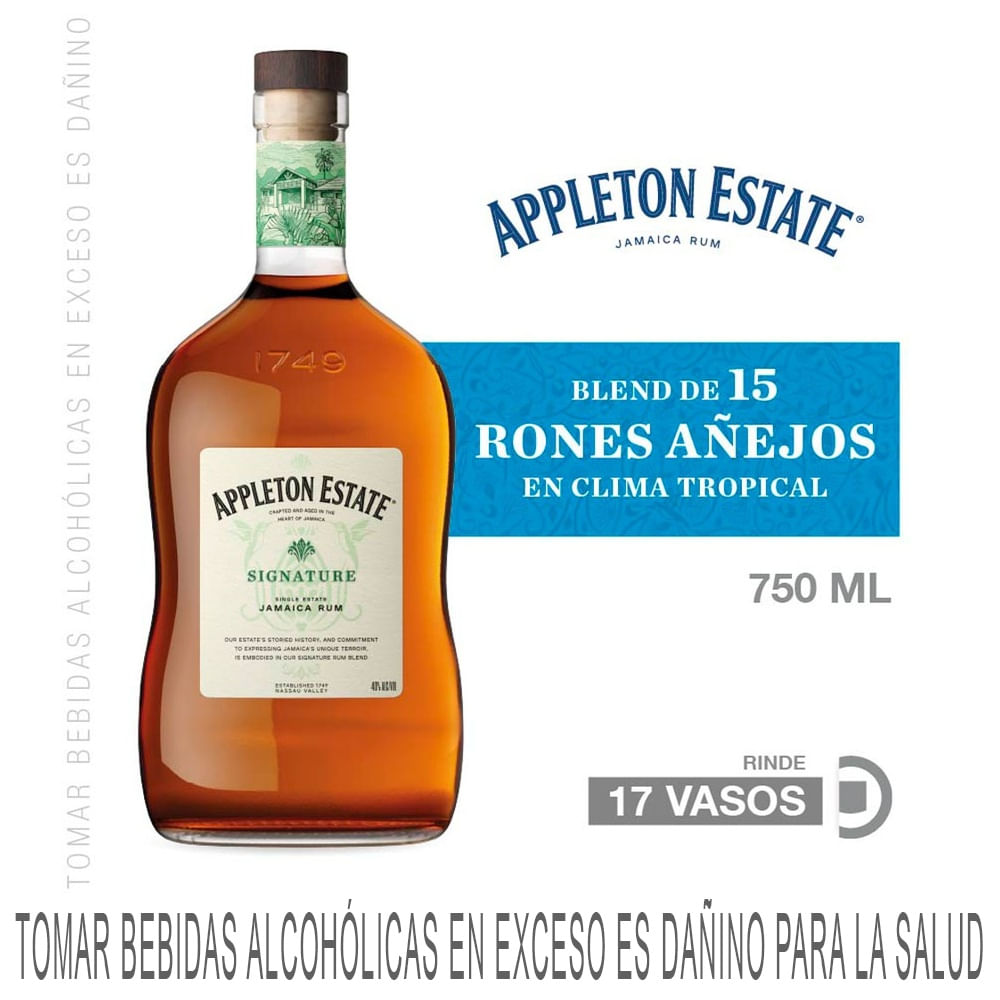 Ron APPLETON Estate Signature Blend Botella 750ml