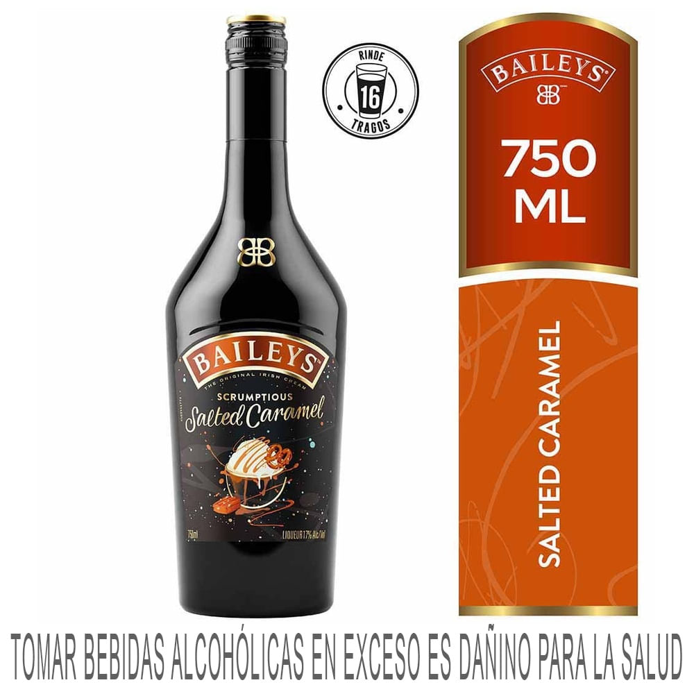 Licor de Crema BAILEYS Salted Caramel Botella 750ml