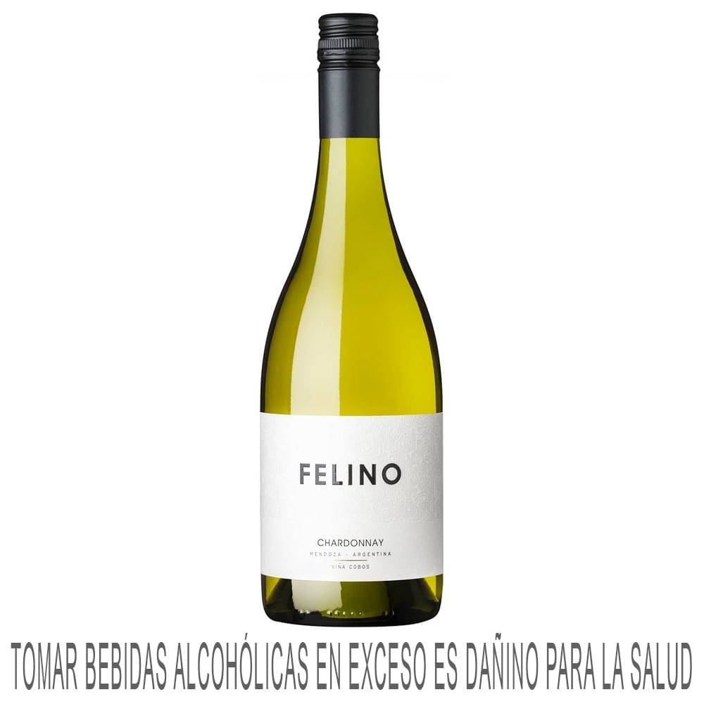Vino Blanco VIÑA COBOS Felino Chardonnay Botella 750ml