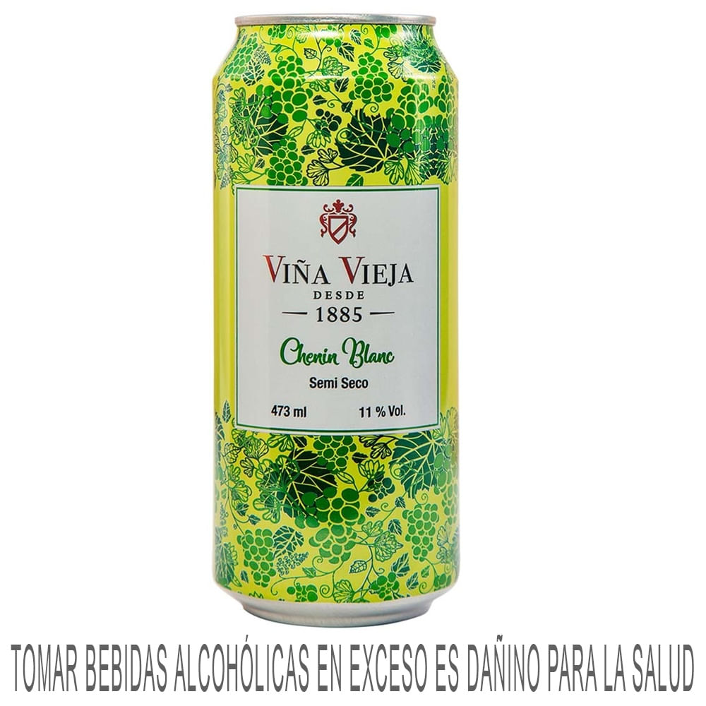 Vino Blanco VIÑA VIEJA Chenin Lata 473ml