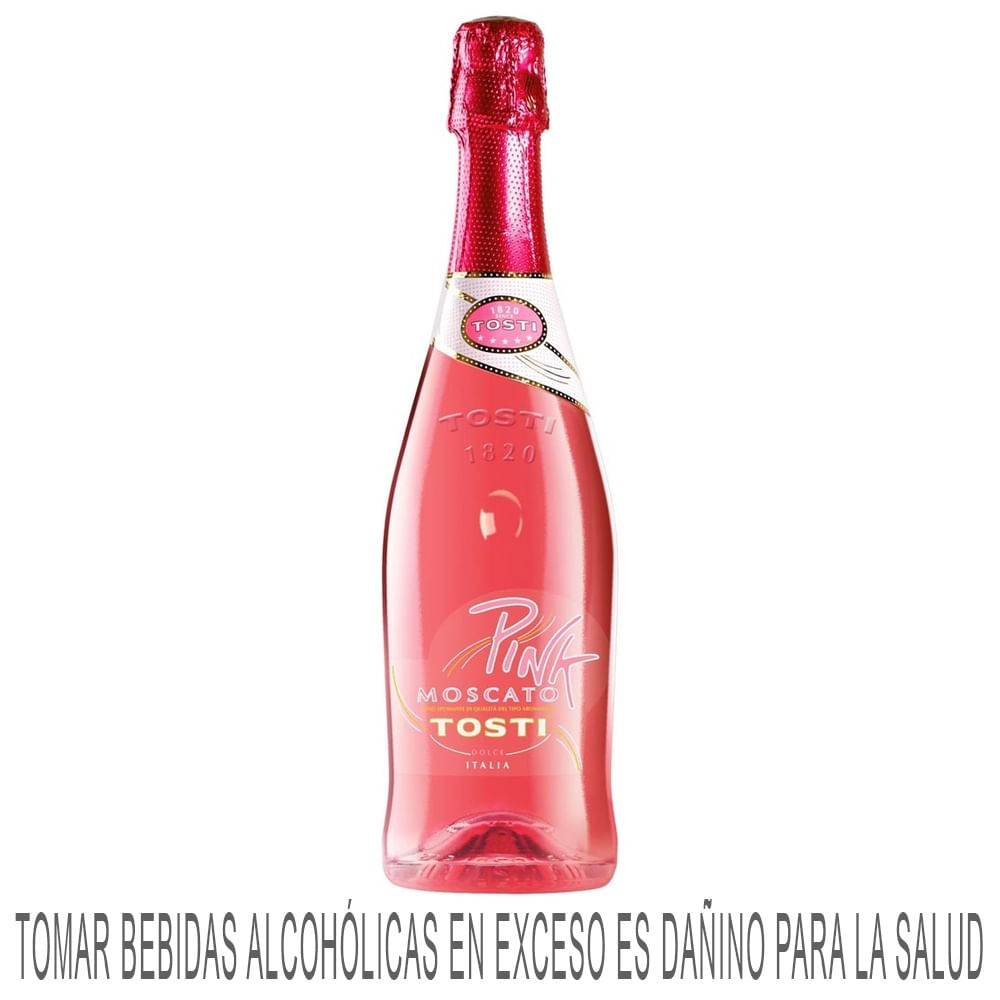 Espumante TOSTI Moscato Pink Botella 750ml
