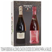 Espumante TOSTI Asti Botella 750ml Paquete 2un