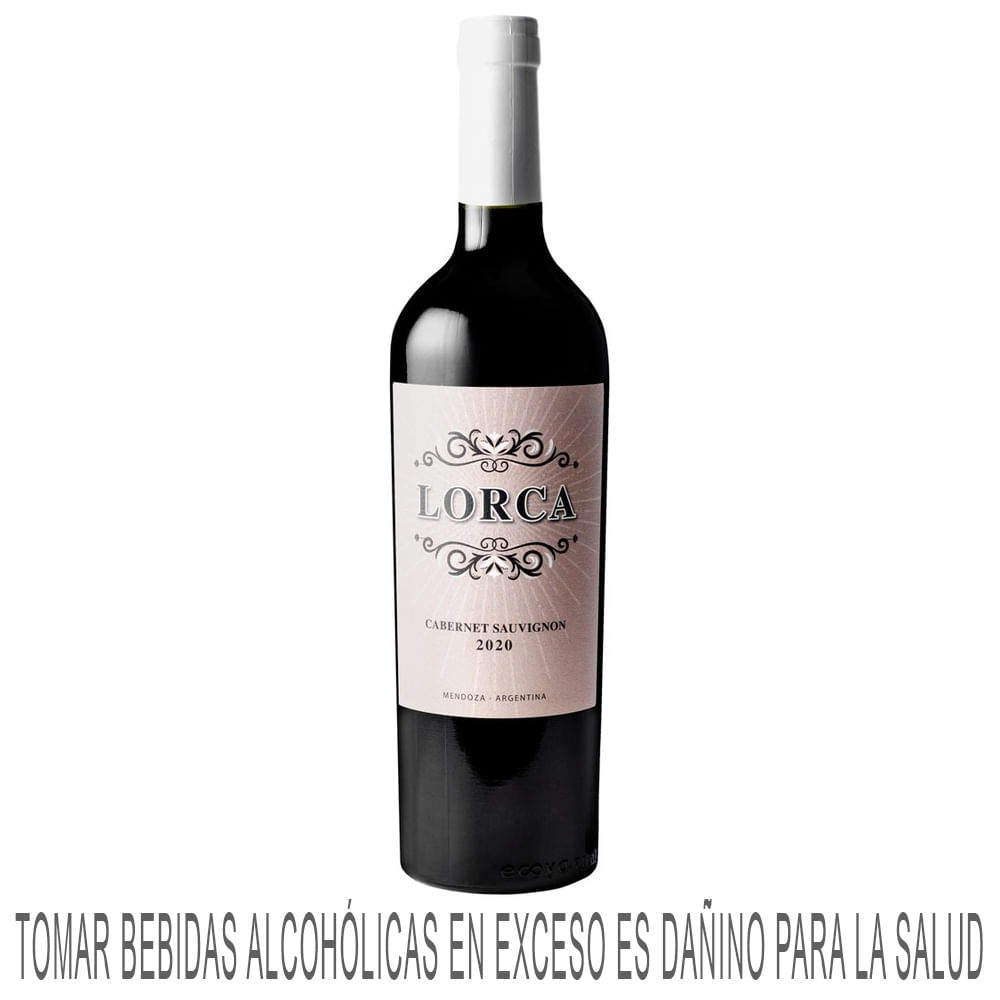 Vino Tinto MAURICIO LORCA Clásico Cabernet Sauvignon Botella 750ml