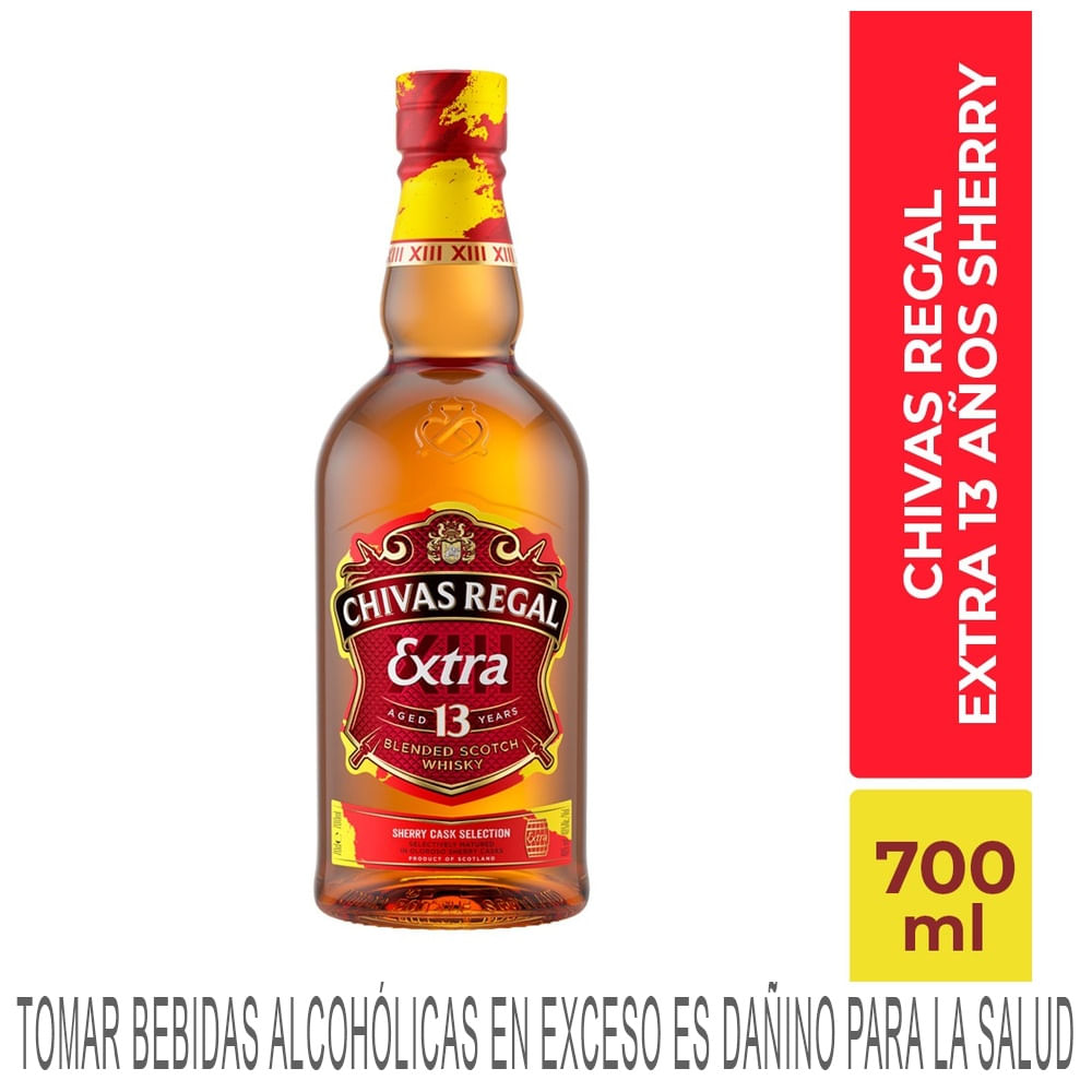 Whisky CHIVAS REGAL 13 Años Botella 700ml