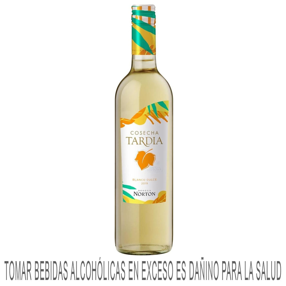 Vino Blanco NORTON Cosecha Tardía Blanco Botella 750ml