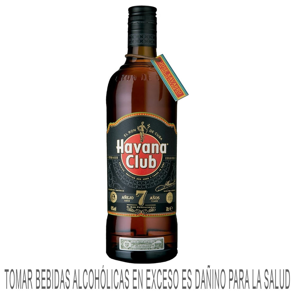 Ron HAVANA CLUB 7 Años Botella 700ml