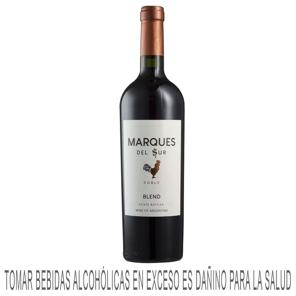Vino Tinto MARQUES DE VARGAS Roberto Blend Botella 750ml