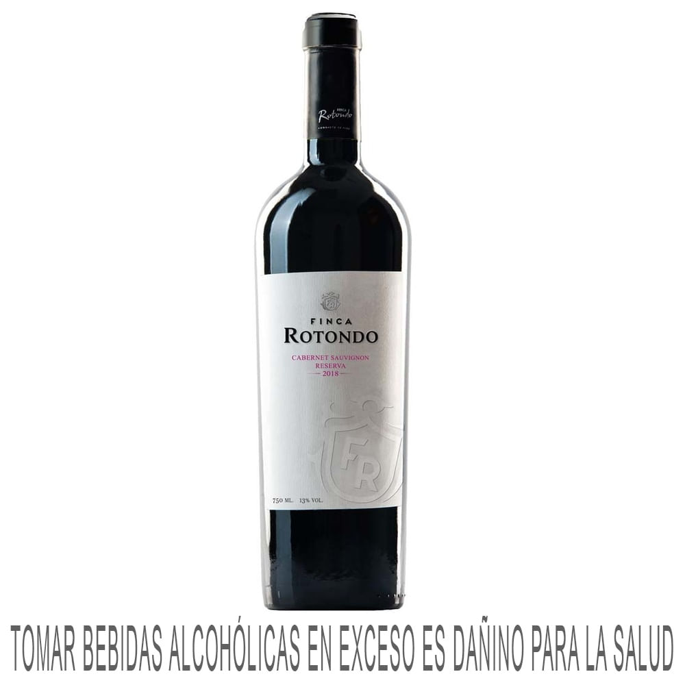 Vino Tinto FINCA ROTONDO Reserva Cabernet Sauvignon Botella 750ml