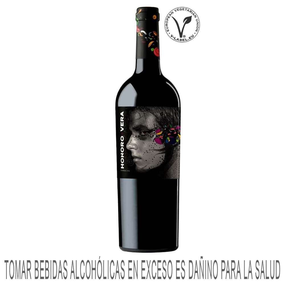 Vino Tinto HONORO VERA Garnacha Botella 750ml