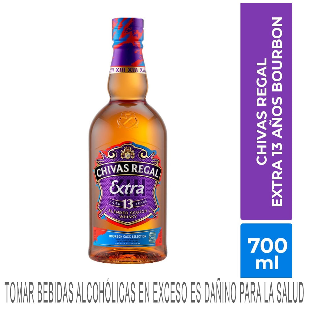 Whisky CHIVAS REGAL Extra 13 Bourbon Botella 700ml