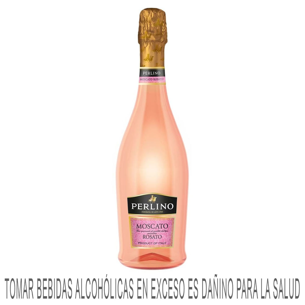 Espumante PERLINO Moscato Rosato Botella 750ml