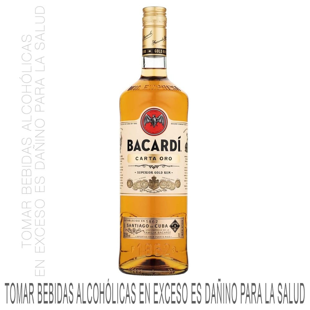 Ron BACARDÍ Carta de Oro Botella 980ml