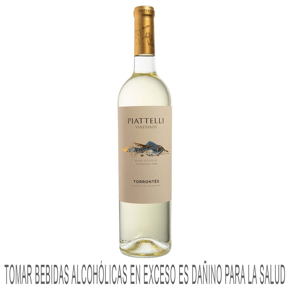 Vino Blanco PIATELLI Reserva Torrontes Botella 750ml