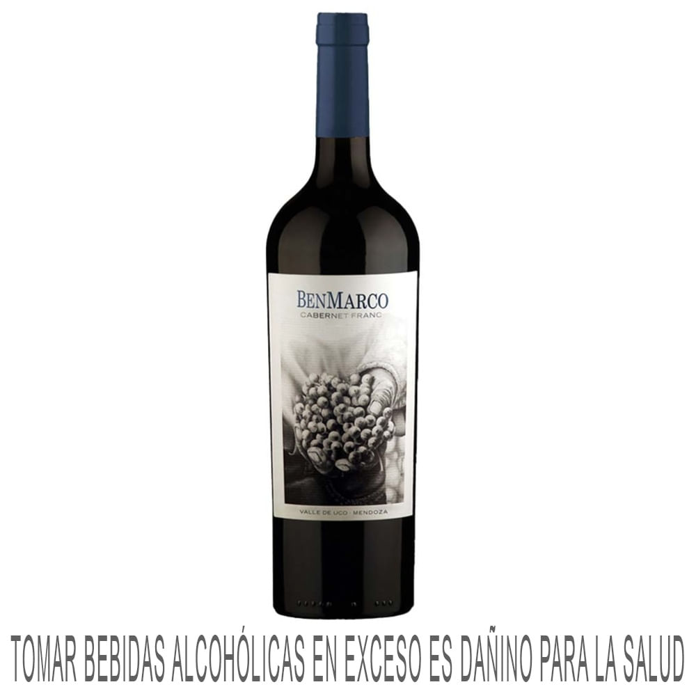 Vino Tinto BENMARCO Cabernet Franc Botella 750ml