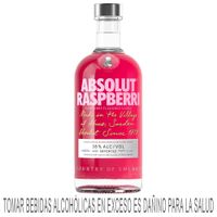 Vodka ABSOLUT Raspberri Botella 700ml