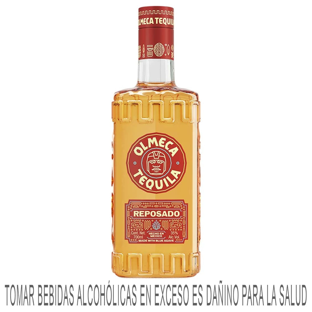 Tequila OLMECA Reposado Botella 700ml