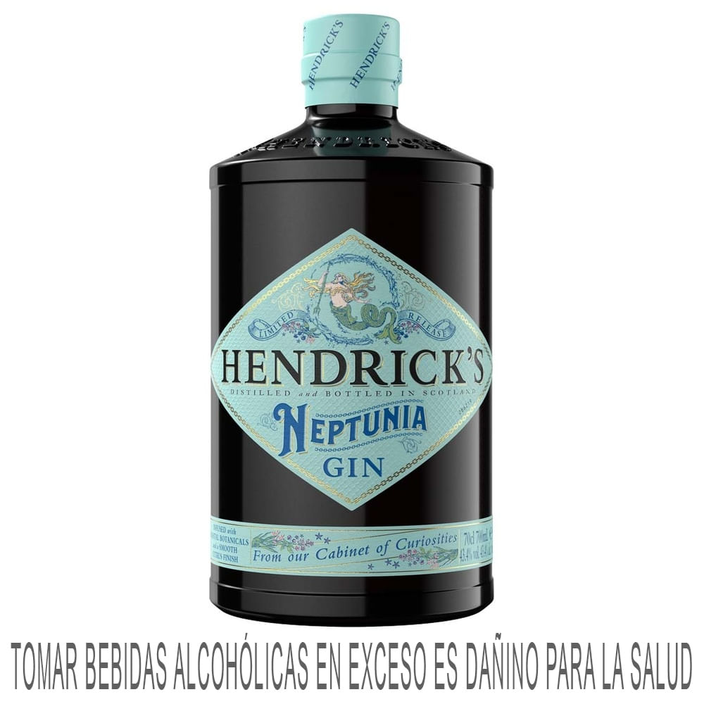 Gin HENDRICK'S Neptunia Botella 700ml